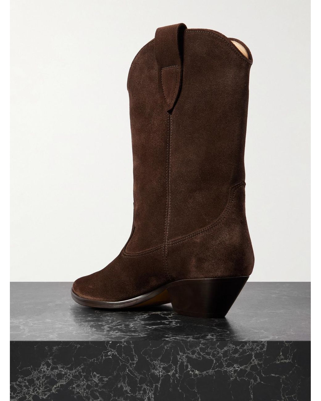 Isabel Marant Brown Duerto Suede Boots