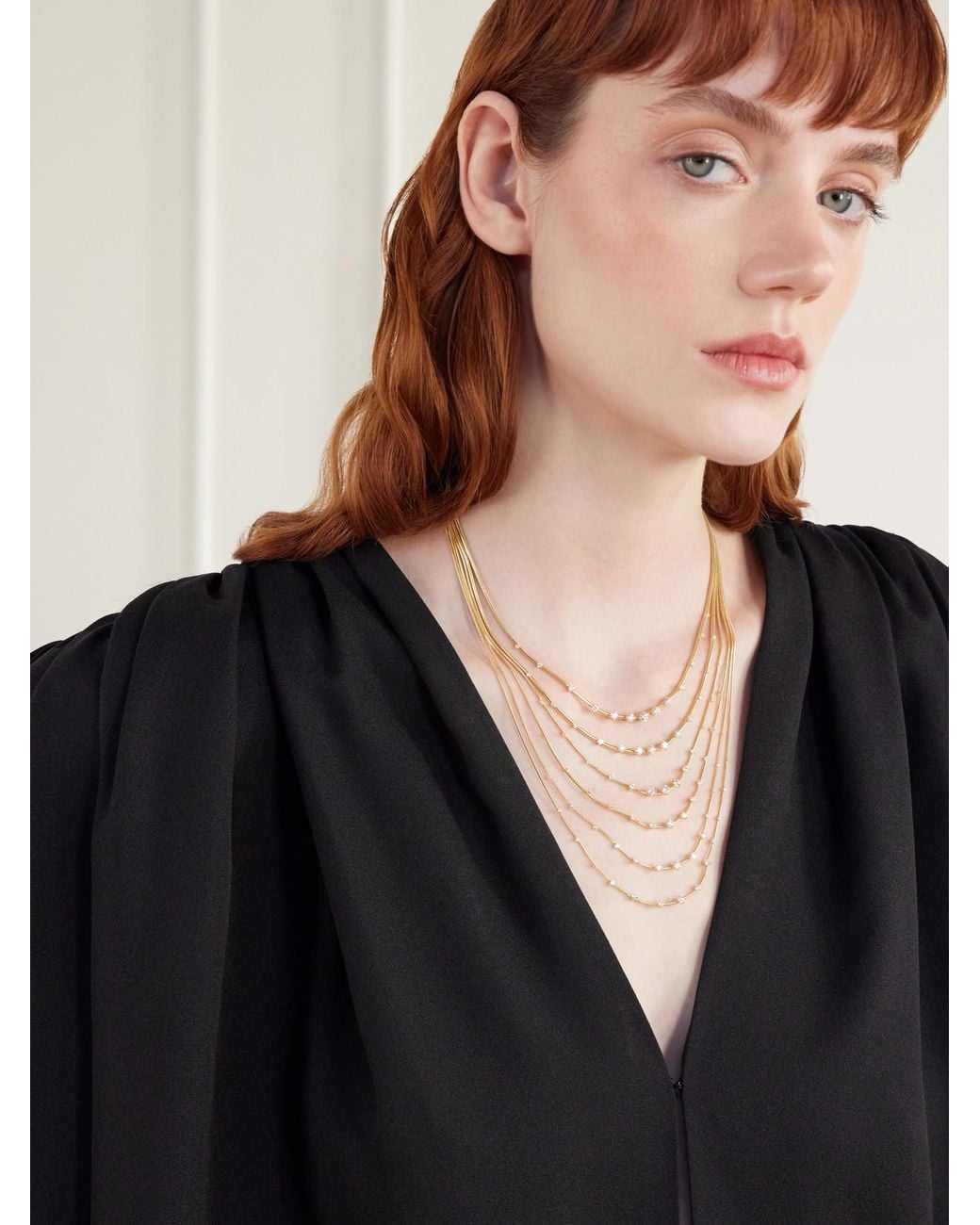 Fernando Jorge Natural Parallel 18-Karat Diamond Necklace