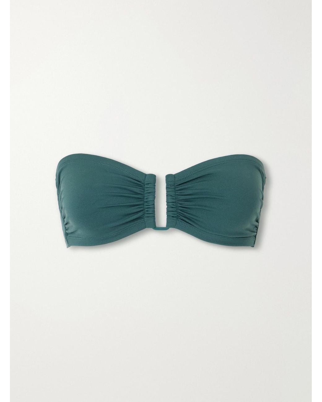 Eres Green Les Essentiels Show Bandeau Bikini Top