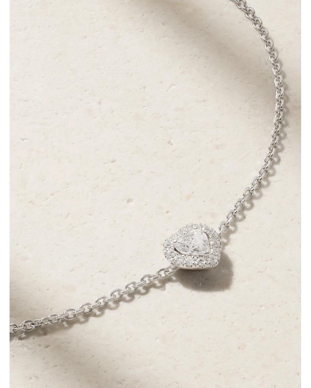 De Beers London Natural Aura Solitare -Karat Diamond Bracelet