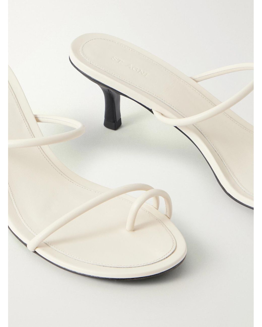 St. Agni Natural Leather Sandals