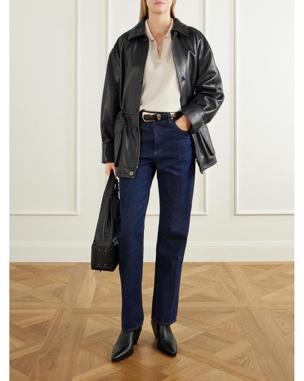 Citizens of Humanity Blue 90's French High-Waist Straight-Leg Jeans