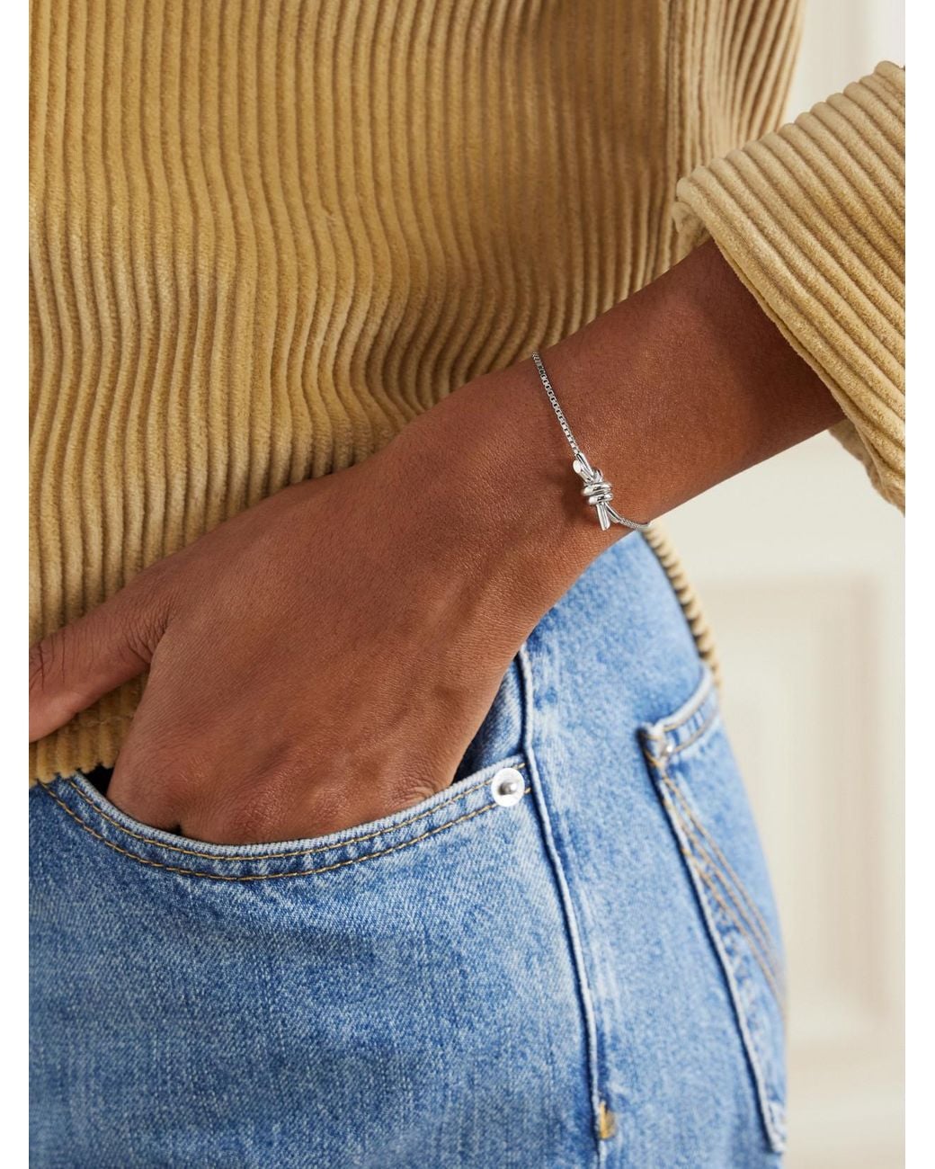 Bottega Veneta Natural Bracelet