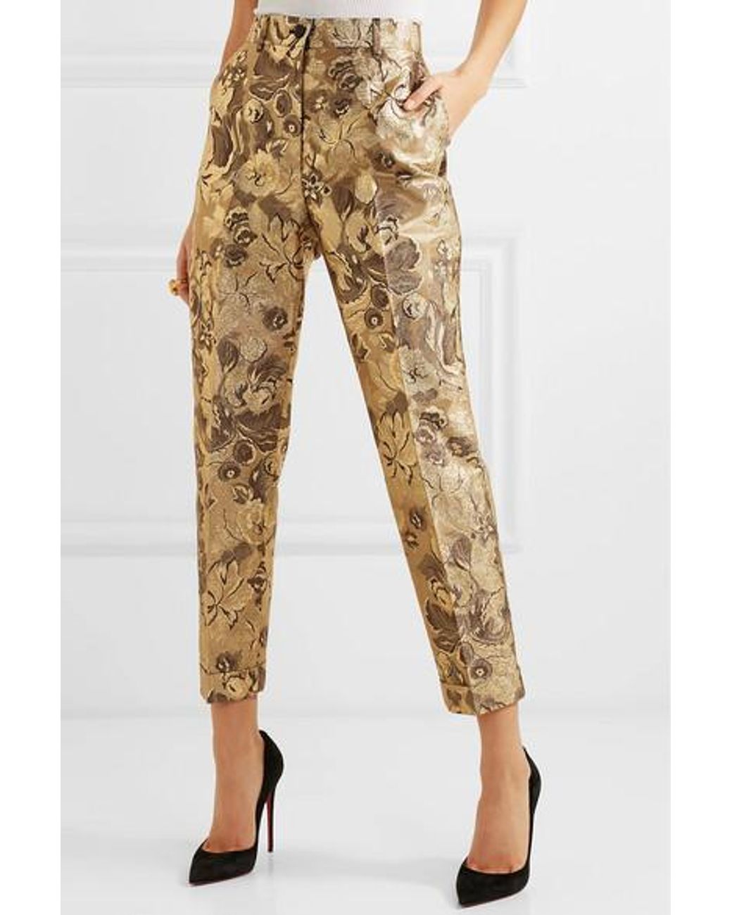 Dolce \u0026 Gabbana Synthetic Metallic 
