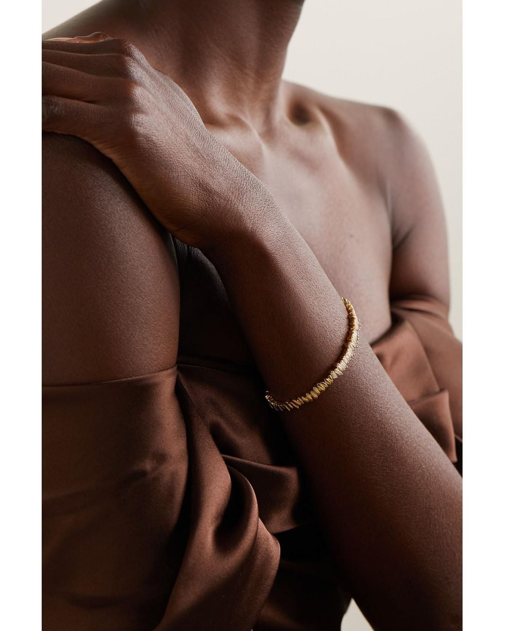 Suzanne Kalan Natural 18-Karat Diamond Bracelet