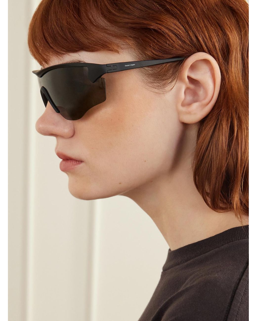 District Vision Black Junya Racer D-Frame Polycarbonate Sunglasses