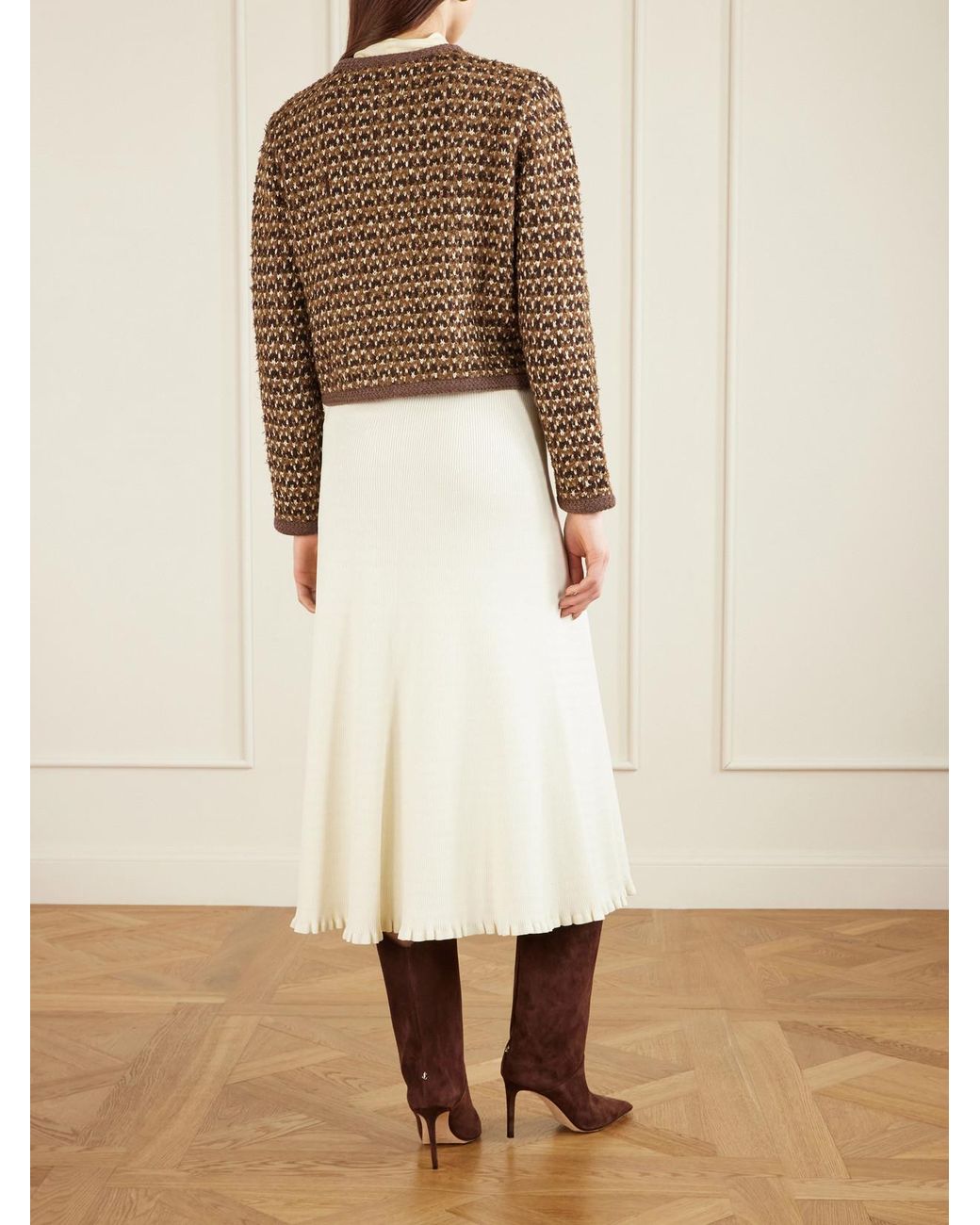 Altuzarra Brown Conroy Woven Jacket