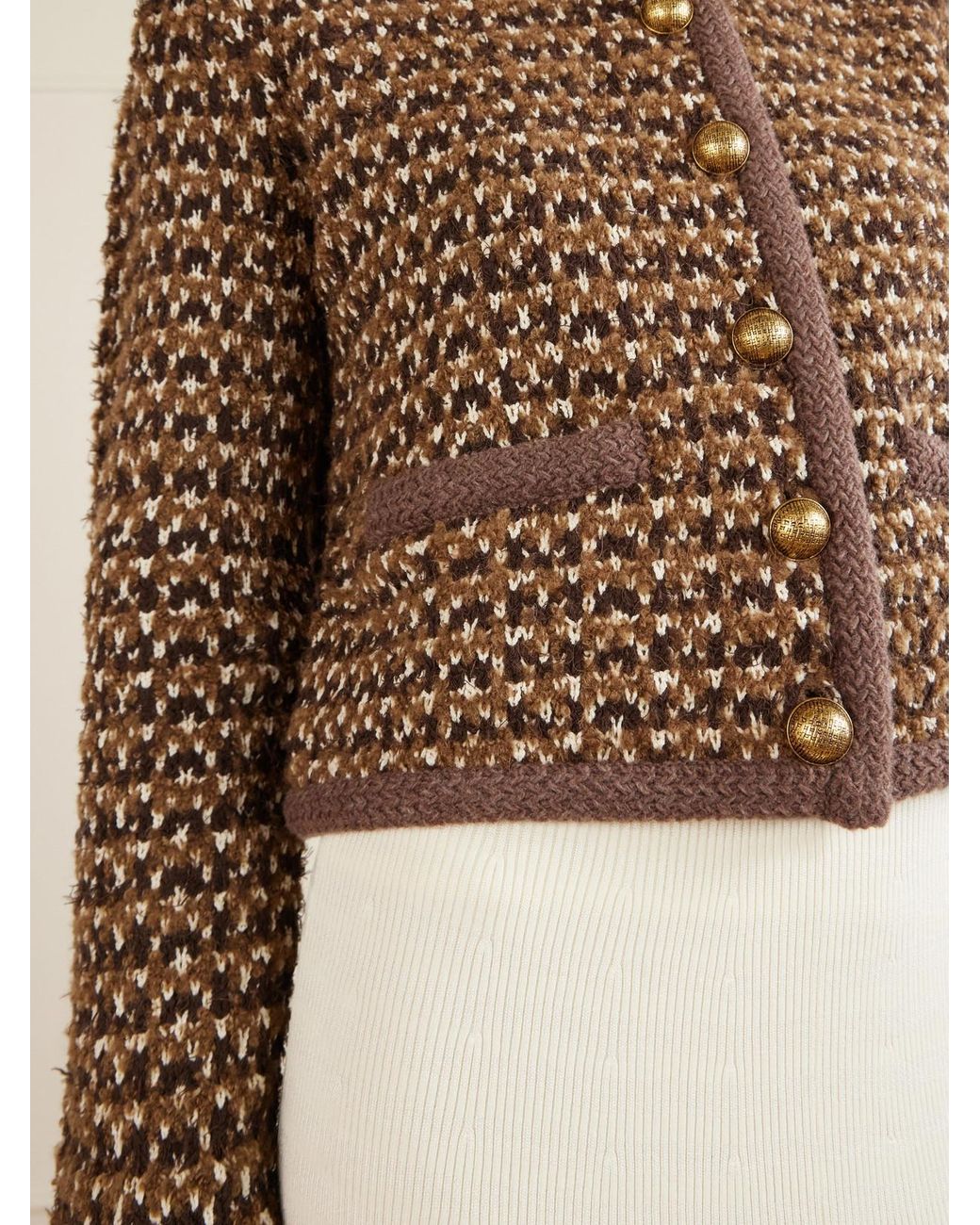 Altuzarra Brown Conroy Woven Jacket