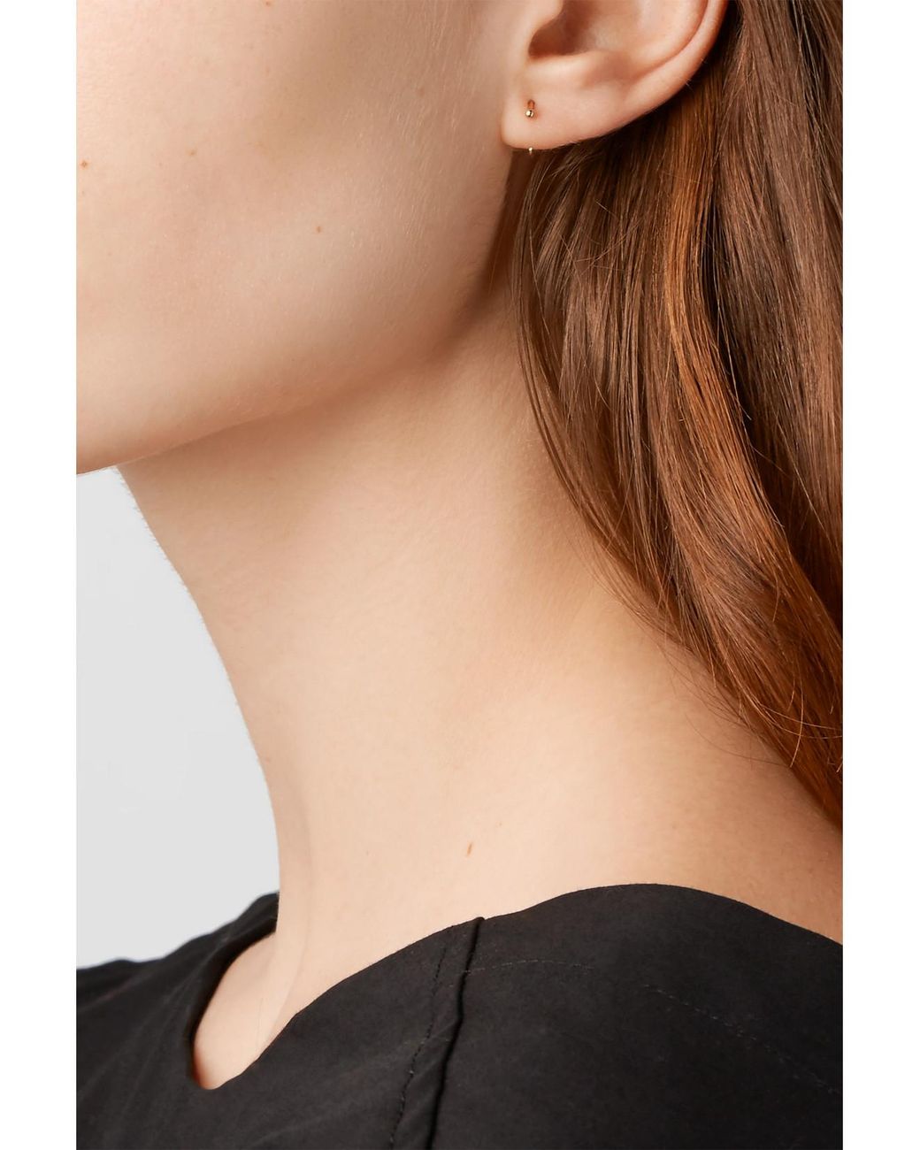 Melissa Joy Manning Metallic 14-Karat Hoop Earrings