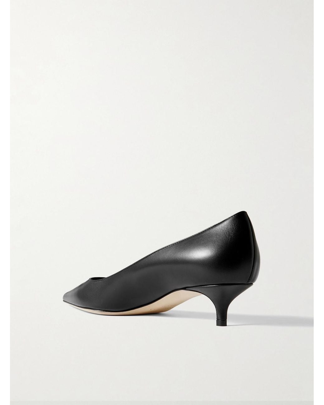 Jimmy Choo Black Amelia 30 Leather Pumps