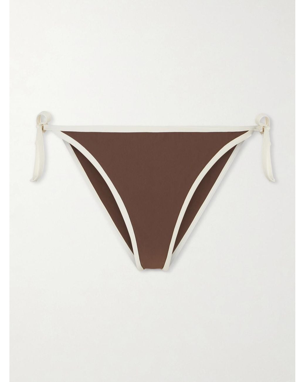 Brunello Cucinelli Natural Knotted Bikini Briefs