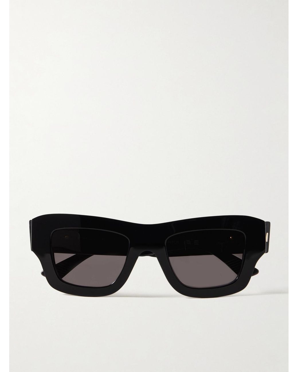 Bottega Veneta Black Square-Frame Acetate Sunglasses