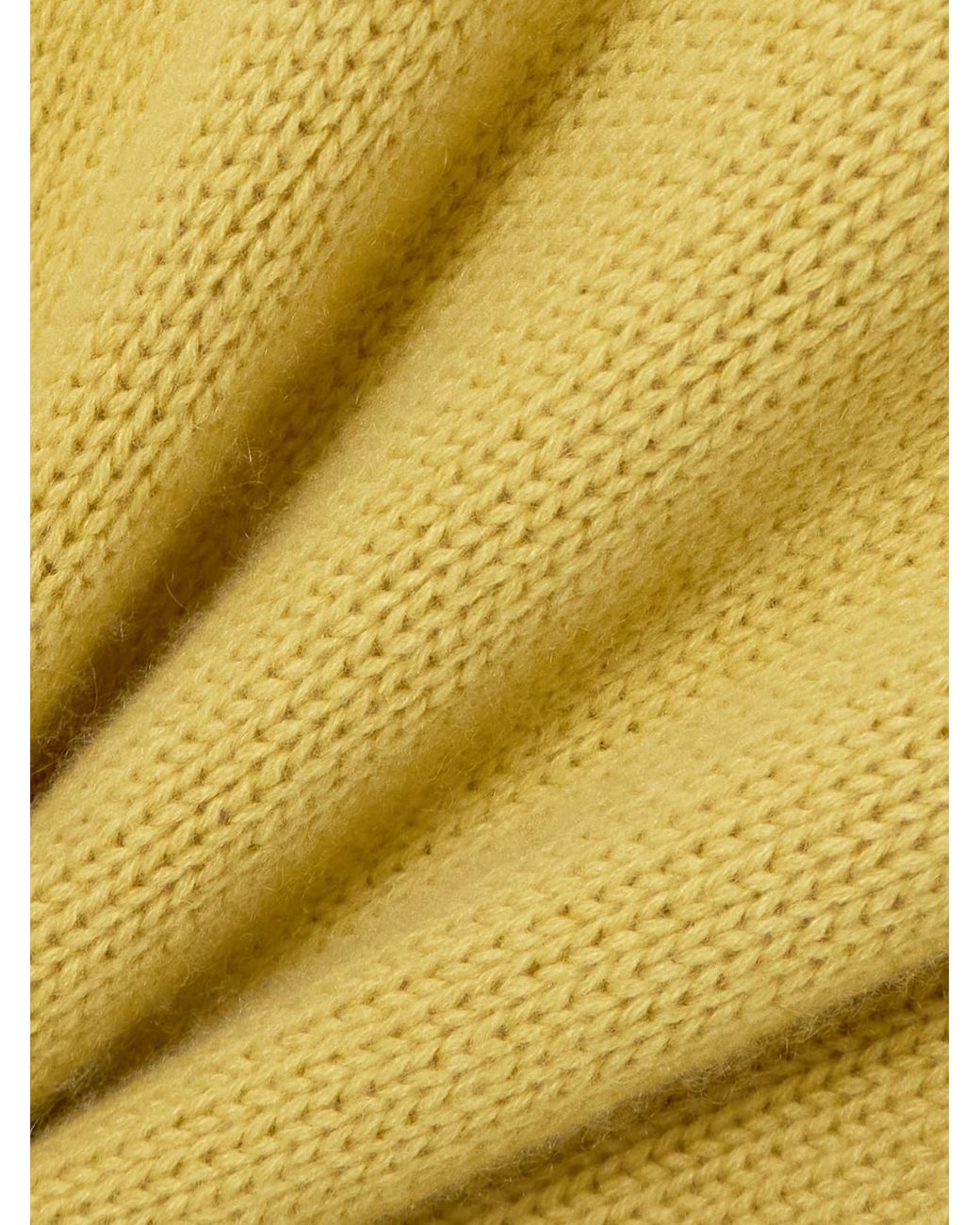 LeKasha Yellow Anong Organic Cashmere Sweater