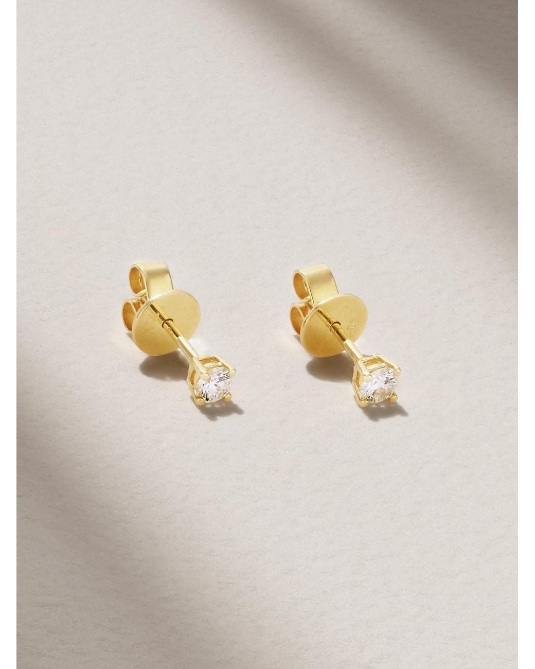 Anita Ko Natural 18-Karat Diamond Earrings