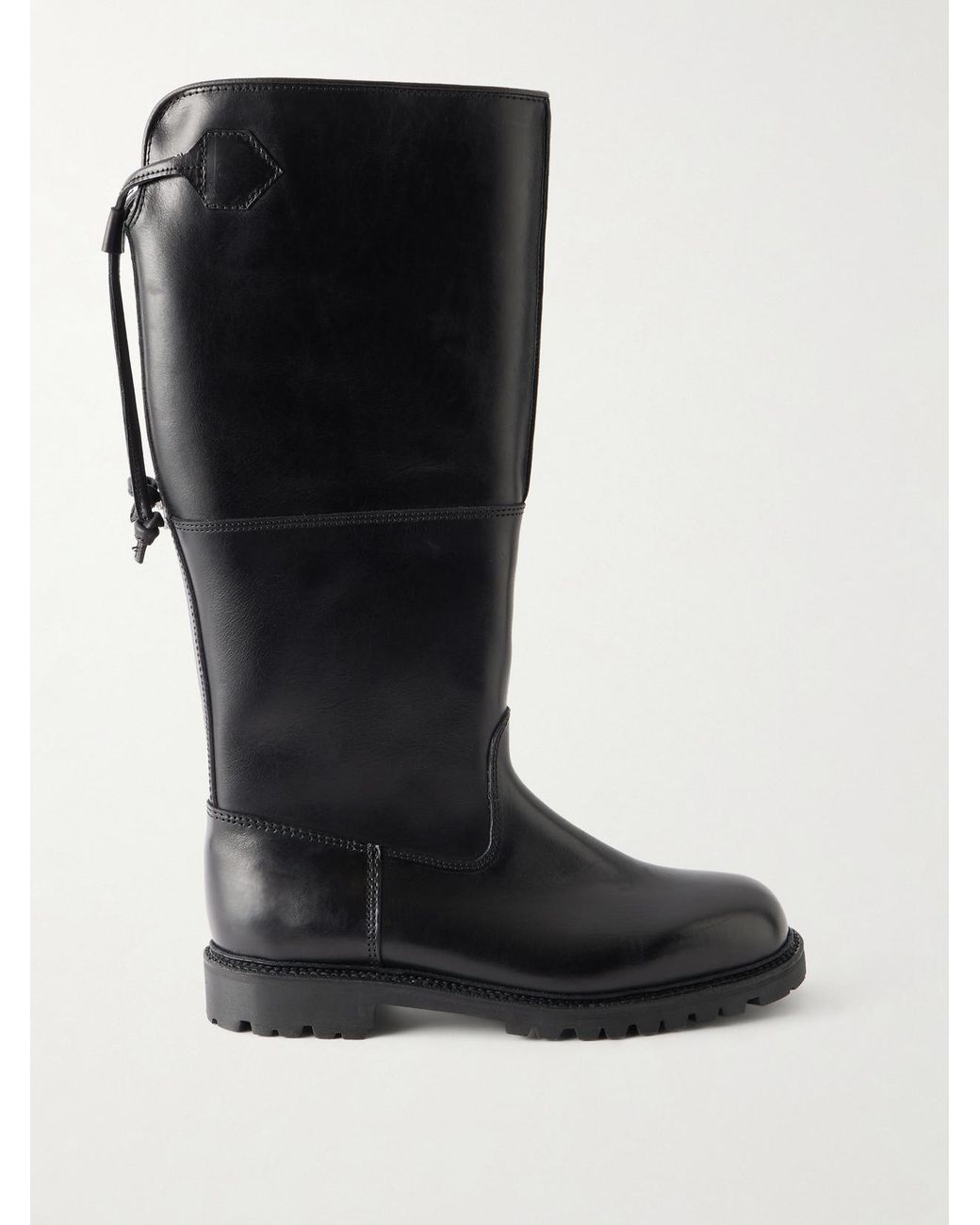 Rier Black Forest Leather Knee Boots