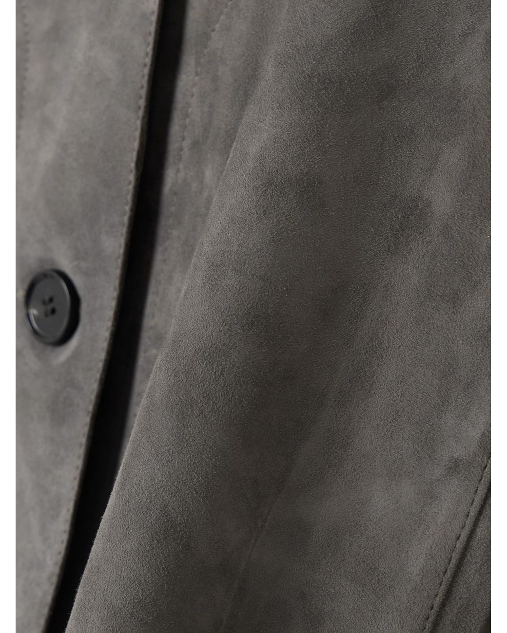 Arma Gray Emy Suede Jacket