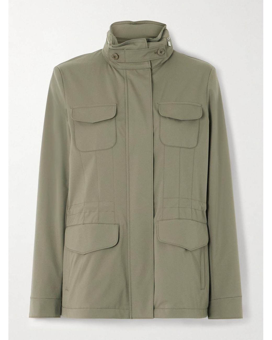 Loro Piana Green Traveller Shell Jacket