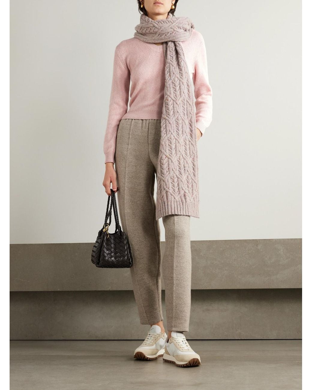Loro Piana Pink Cashmere Sweater