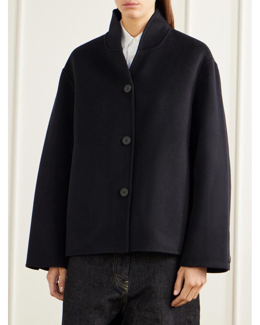 Studio Nicholson Blue Rhine Wool Jacket