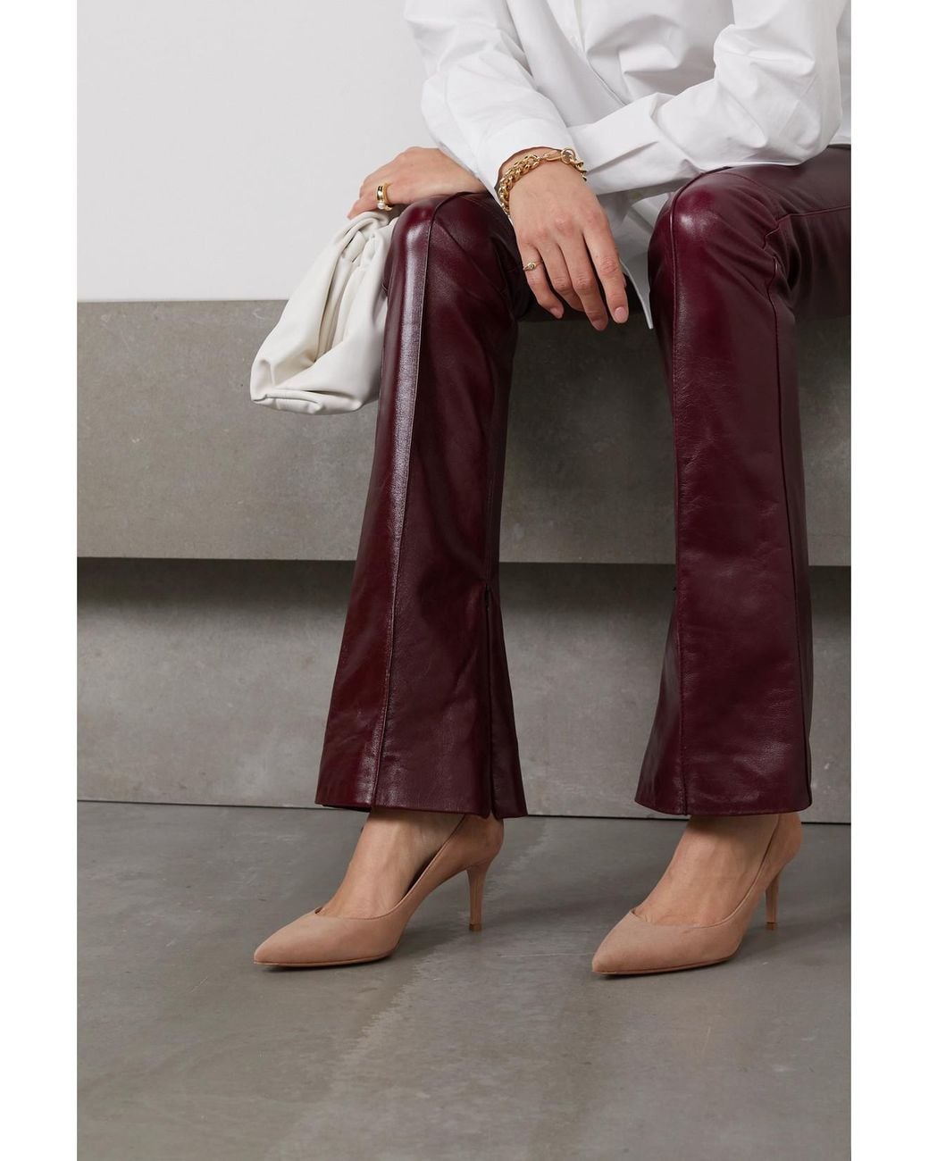 Gianvito Rossi Multicolor Gianvito 70 Suede Pumps