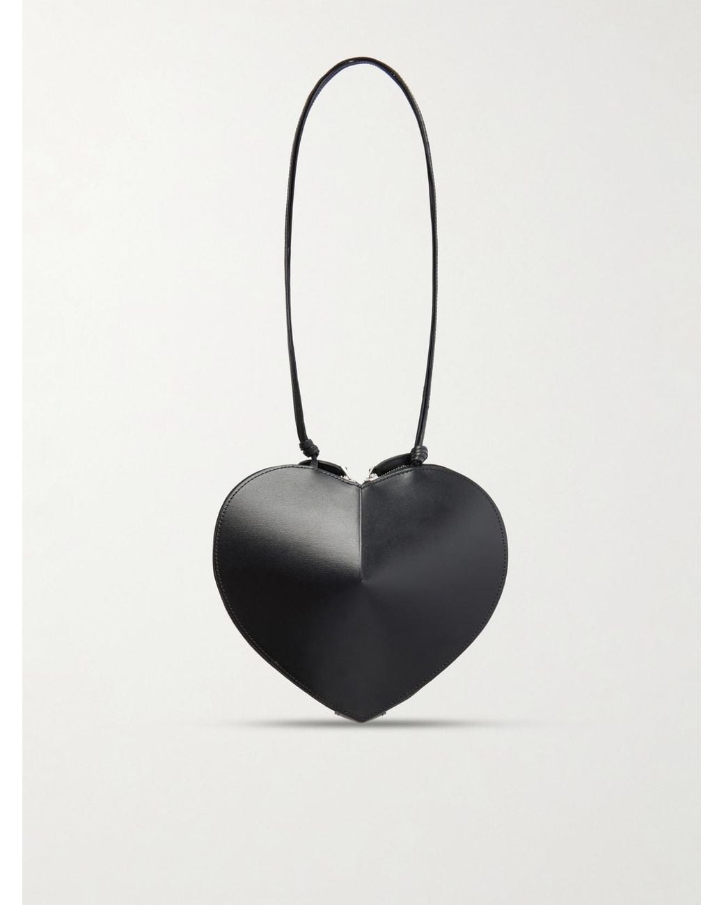Alaïa White Le Coeur Leather Shoulder Bag