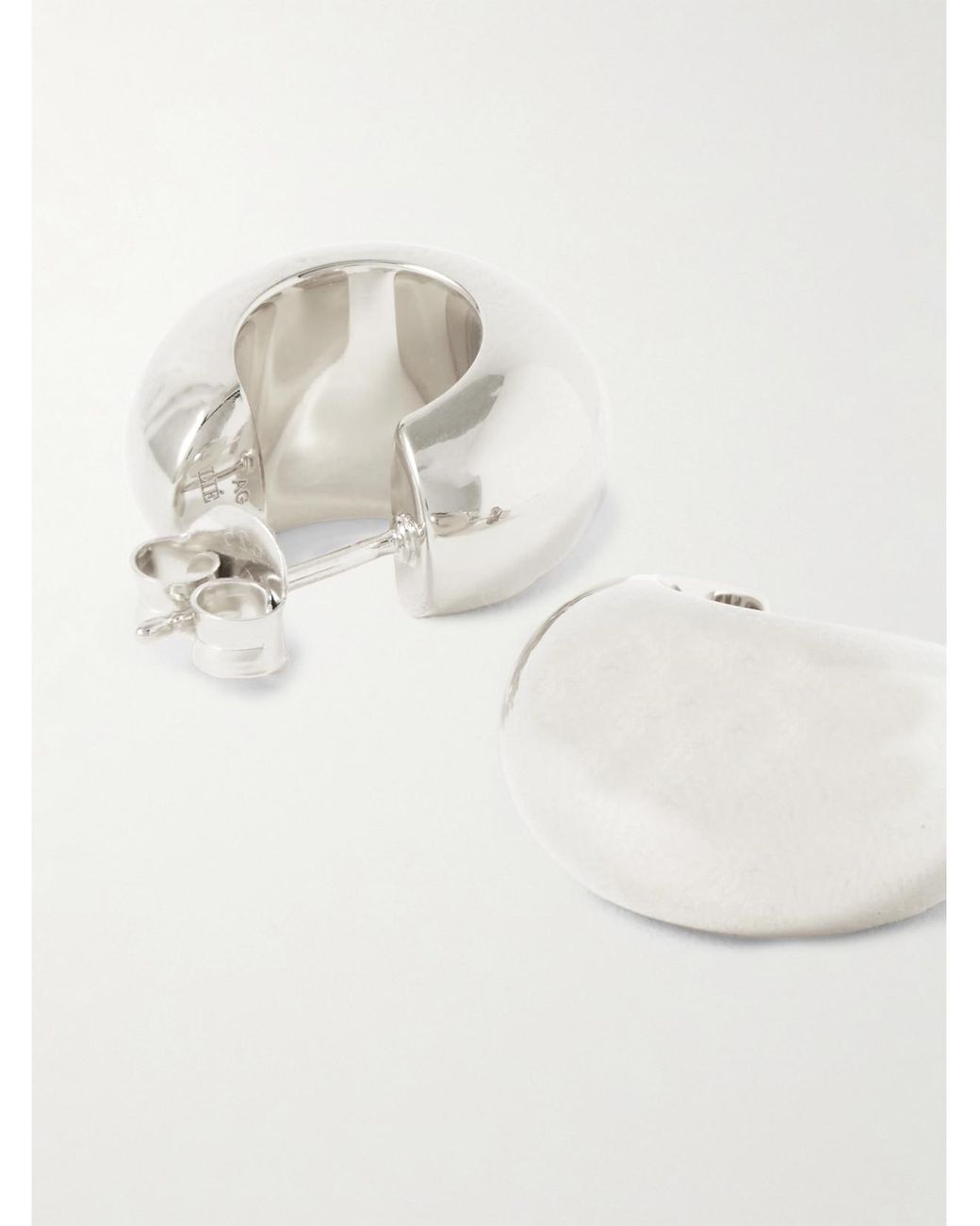 LIE STUDIO Natural The Simone Hoop Earrings