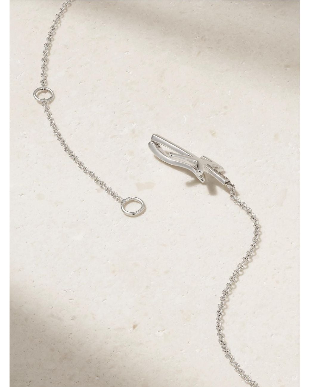 Nikos Koulis Natural Oui 18-Karat, Diamond And Enamel Necklace