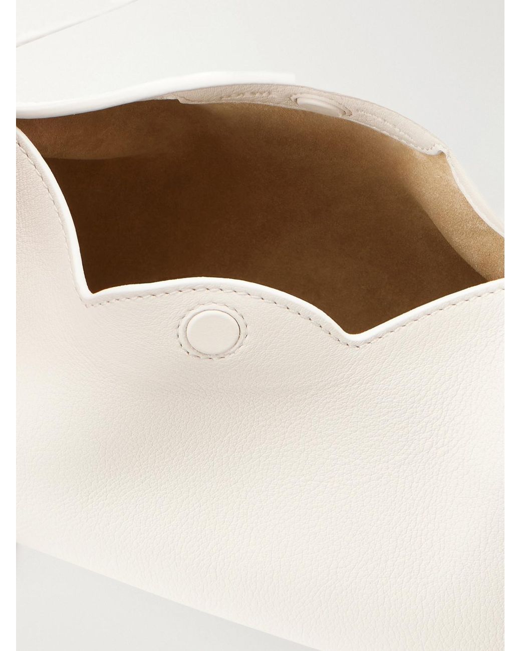 Loewe Natural Scarf Mini Knot-Detailed Leather Shoulder Bag