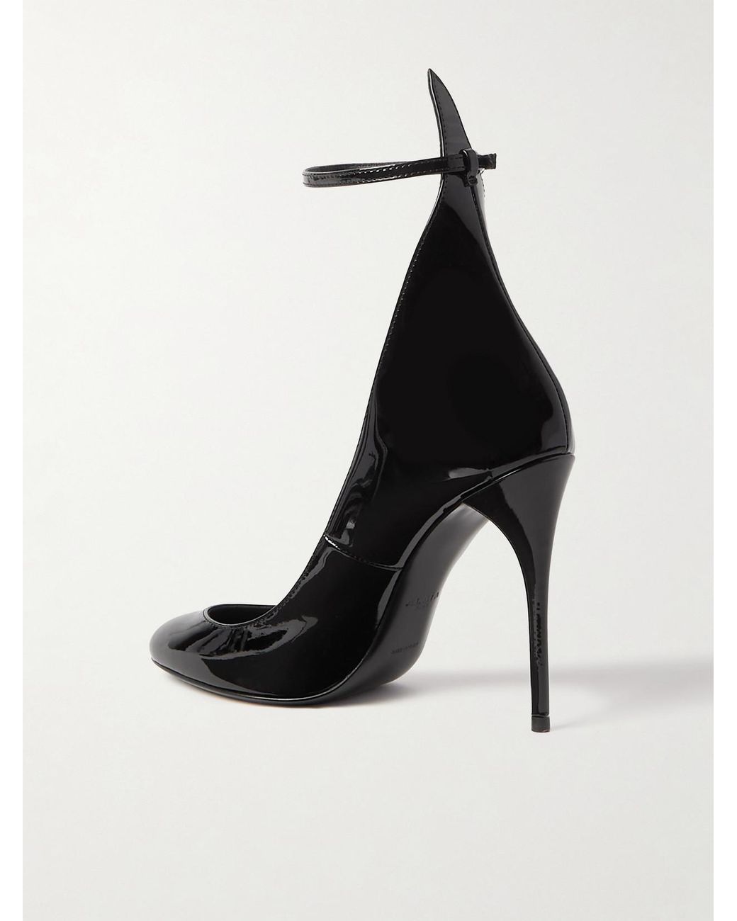 Alaïa Black 90 Patent-Leather Pumps