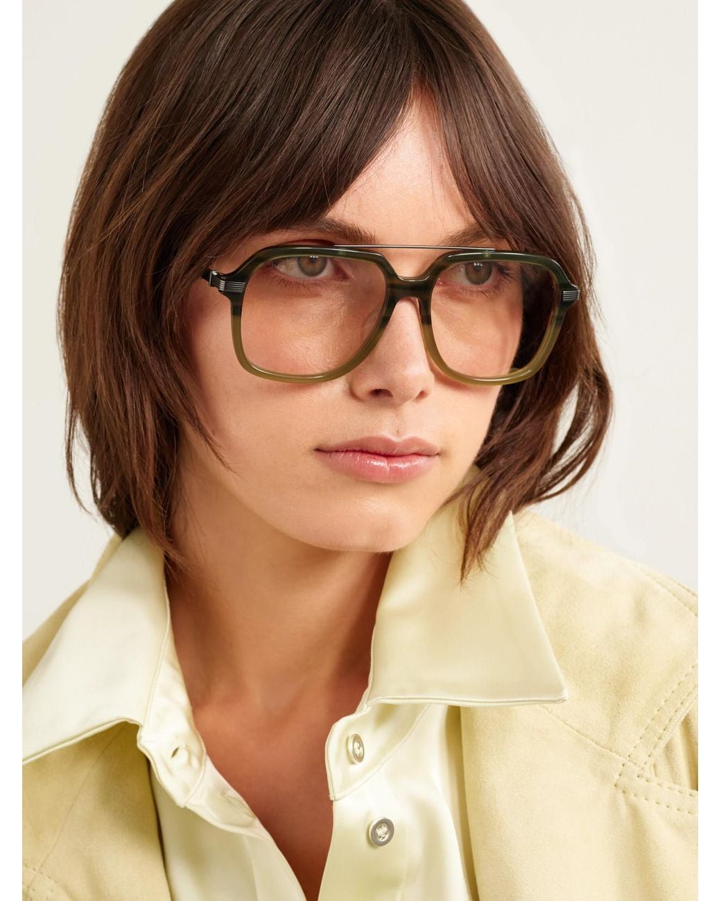 Barton Perreira Gray D. Ellis Aviator-Style Acetate And Titanium Sunglasses