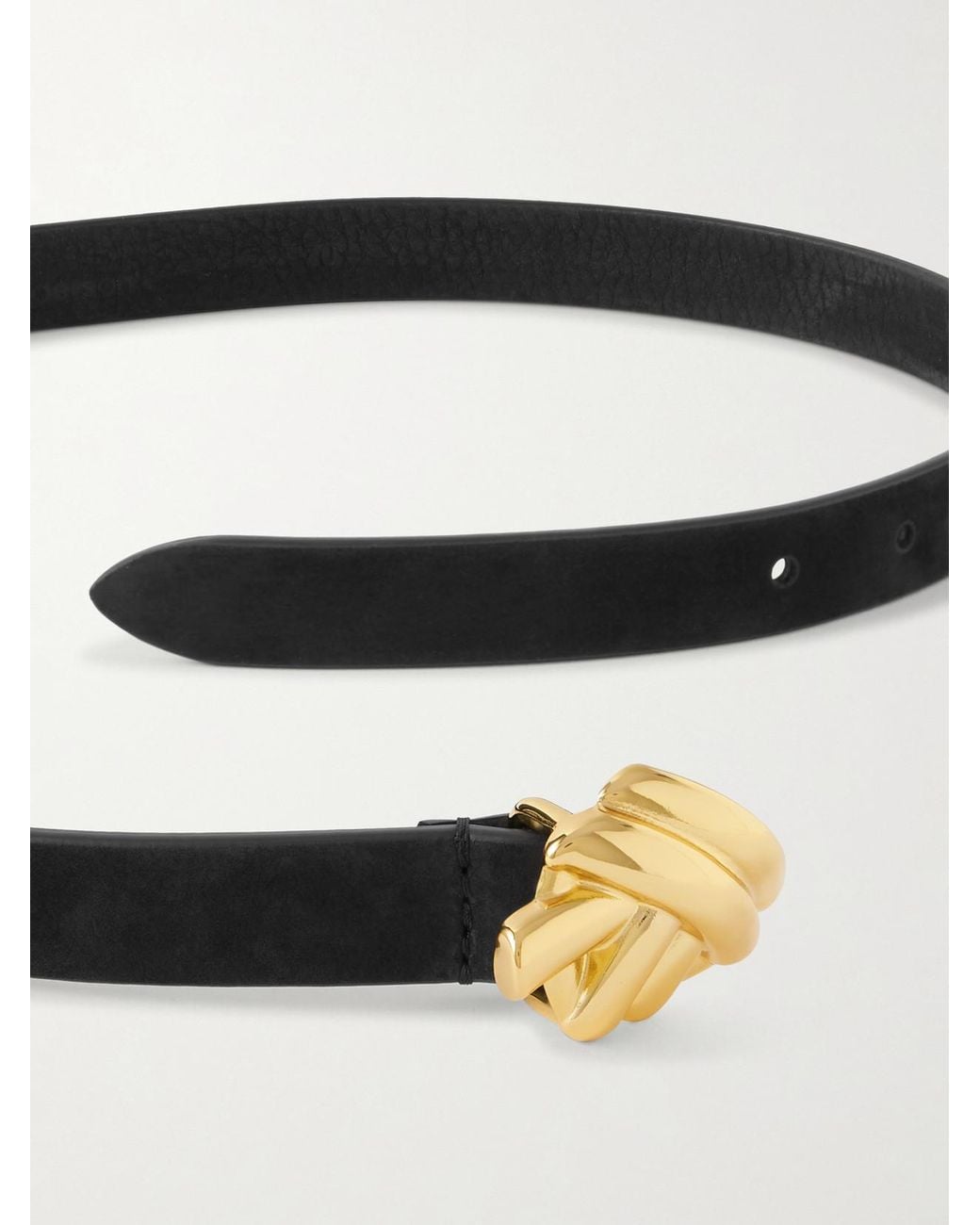 Andersons Black Nubuck Belt