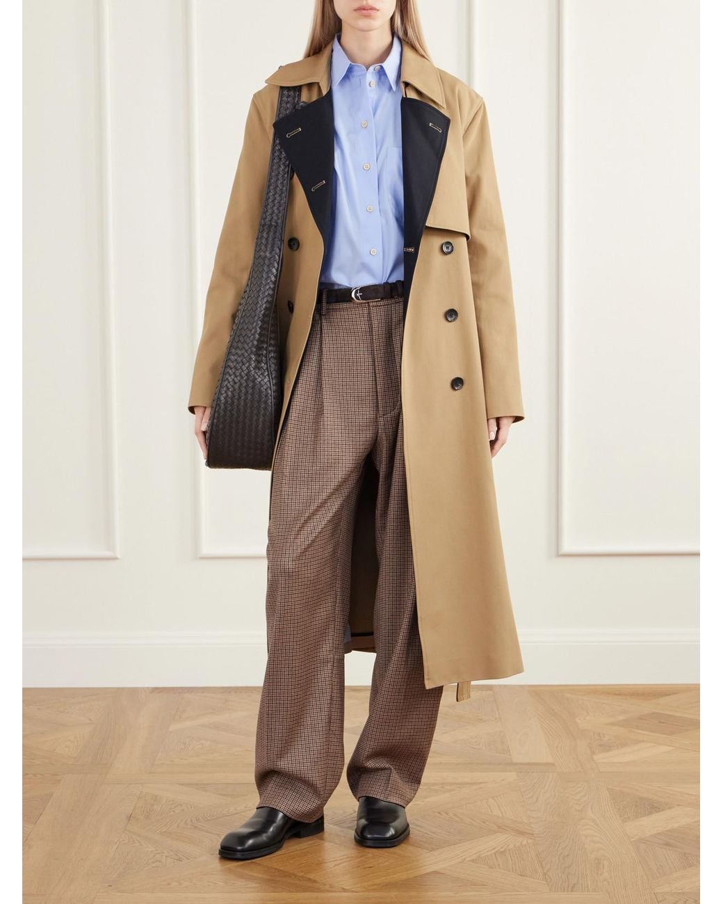 Jamie Haller Blue The Essential Drop-Tail Cotton-Poplin Shirt