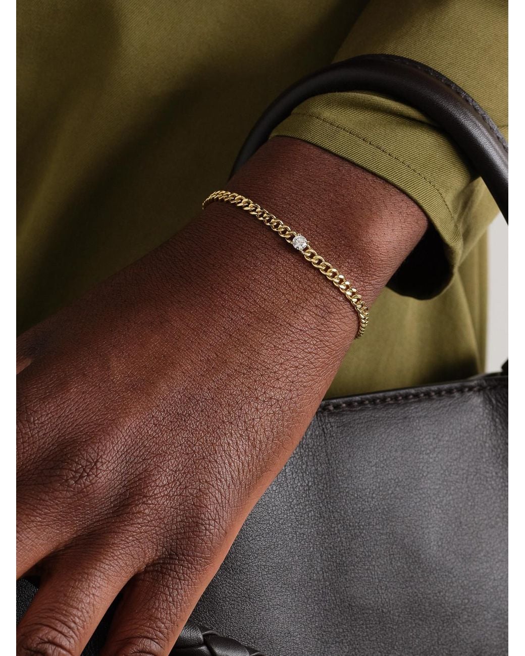 Anita Ko Natural 18-Karat Diamond Bracelet