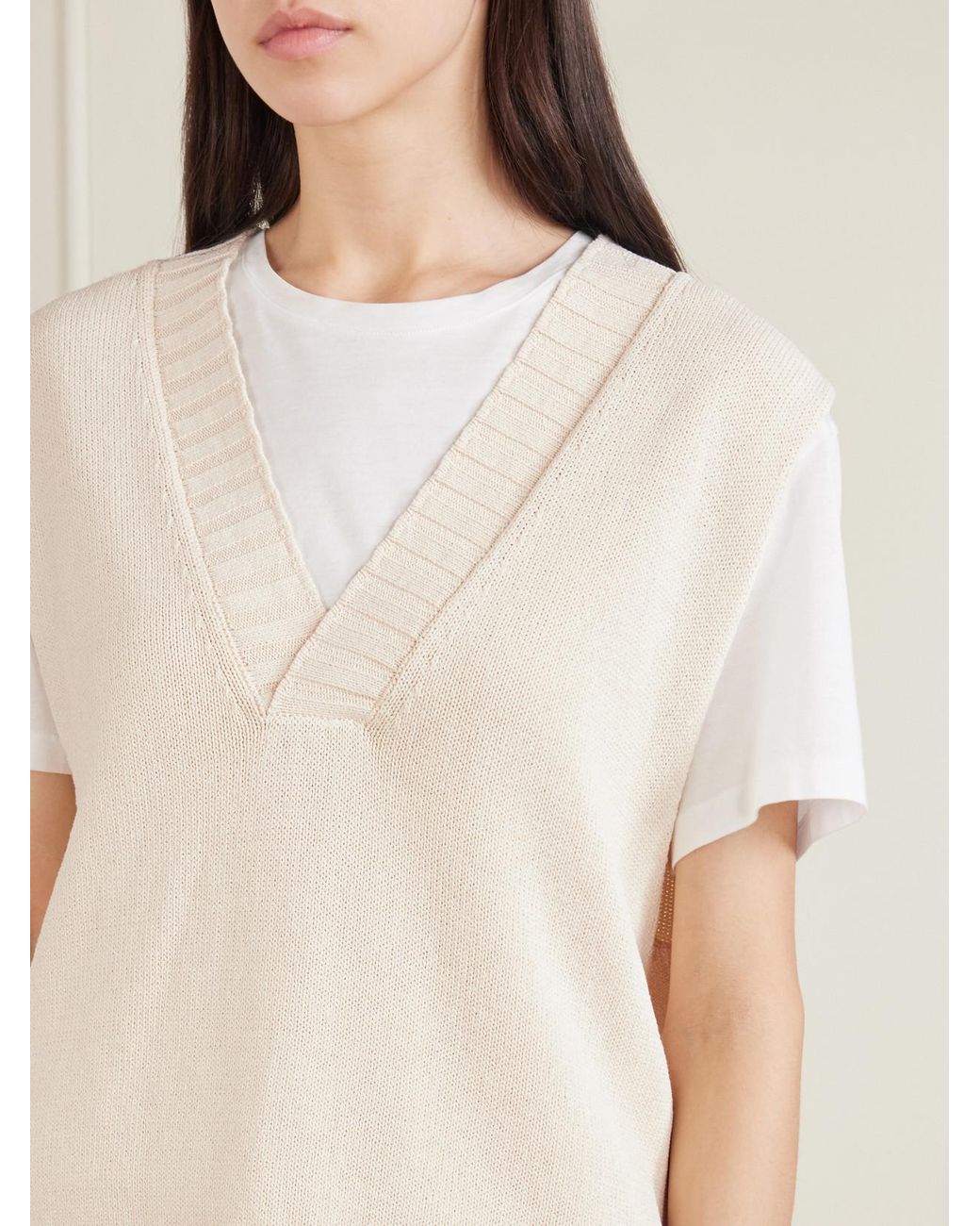 Sir Natural Lula Knitted Sweater Vest