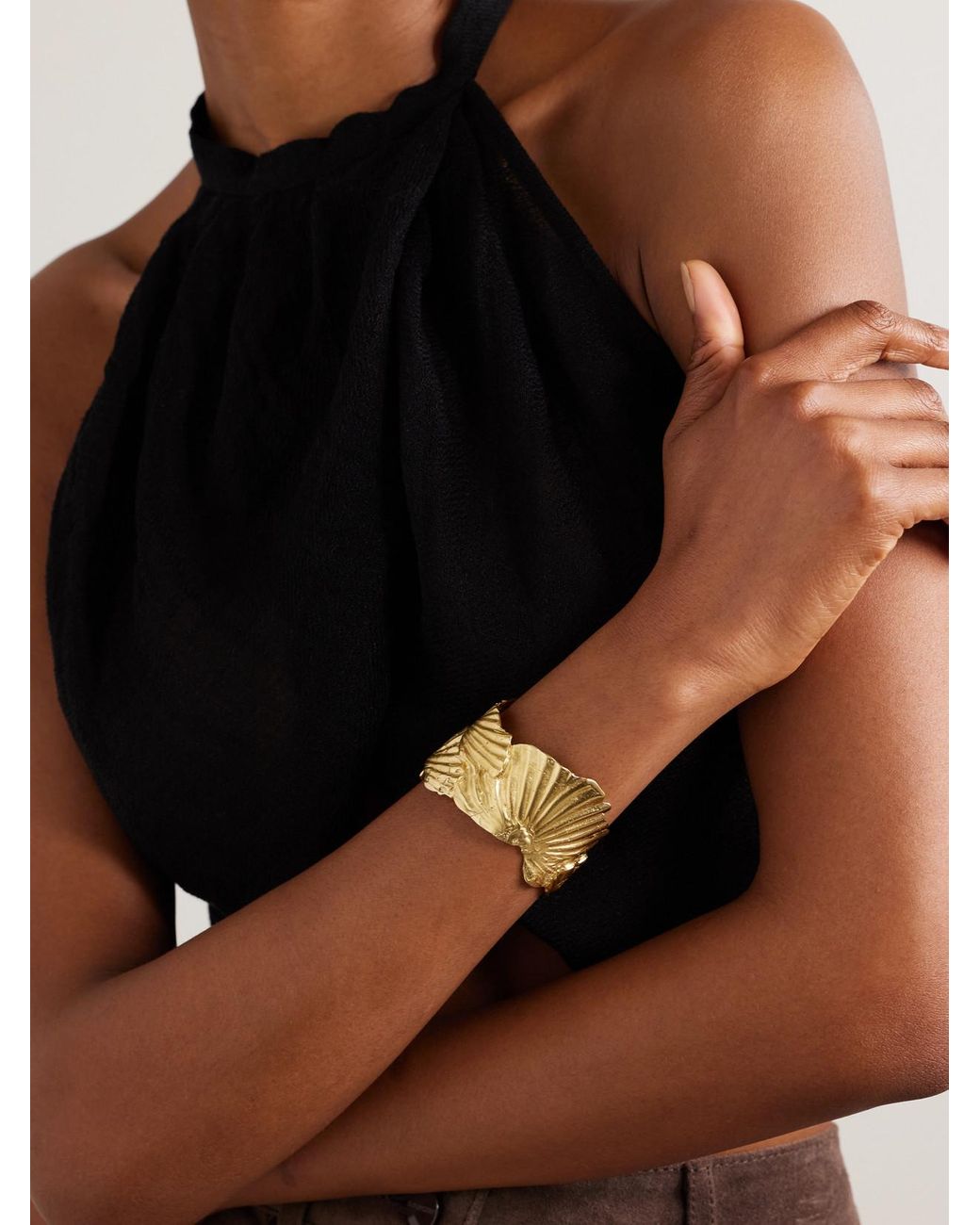 YSSO Natural Birth Of Venus Vergoldete Armspange