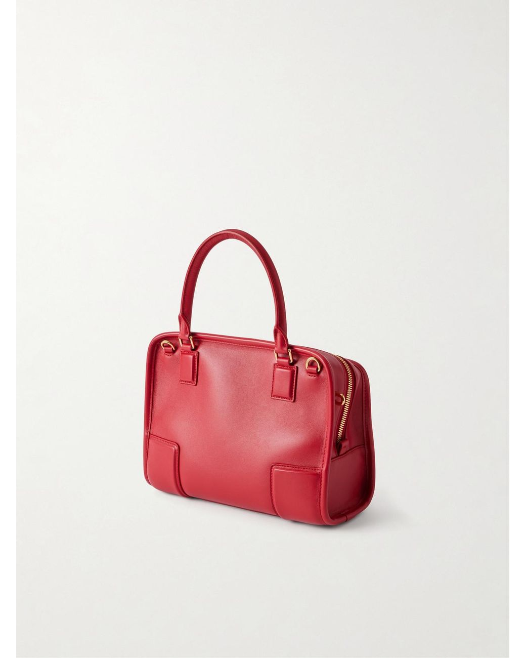 Loewe Red Amazona 180 Small Leather Top-Handle Bag