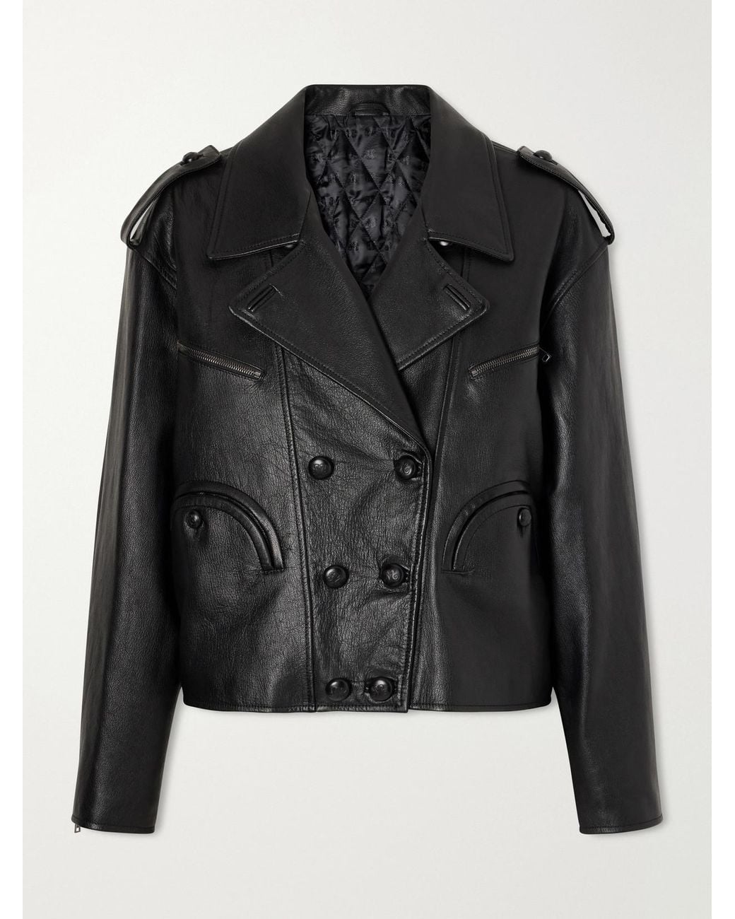 Blazé Milano Black Mick Leather Jacket