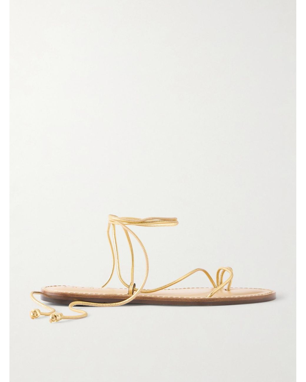 Amanu Natural The Karima Leather Sandals