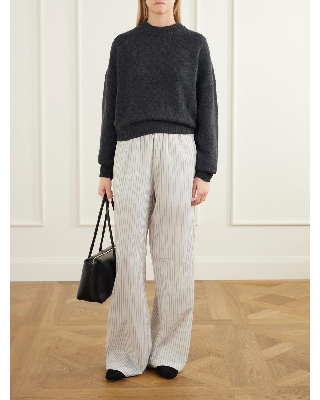 LeKasha Blue Anong Cashmere Sweater
