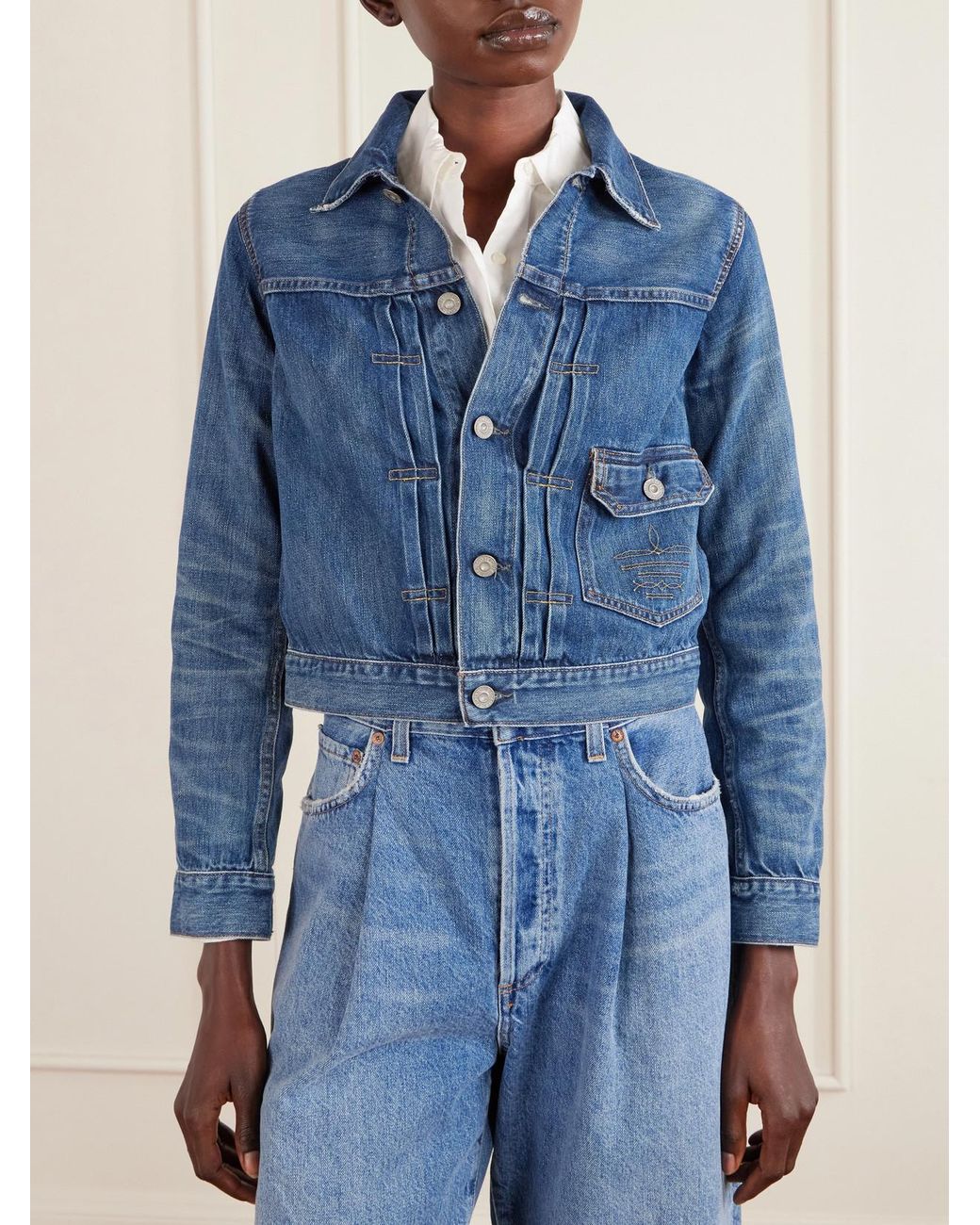 RRL Blue Denim Jacket