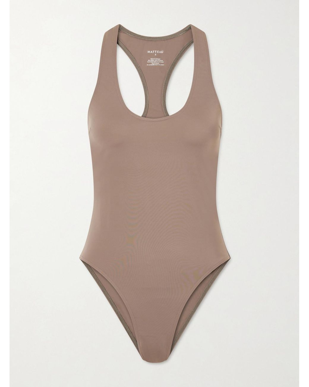 Matteau Natural Maillot Racerback Swimsuit