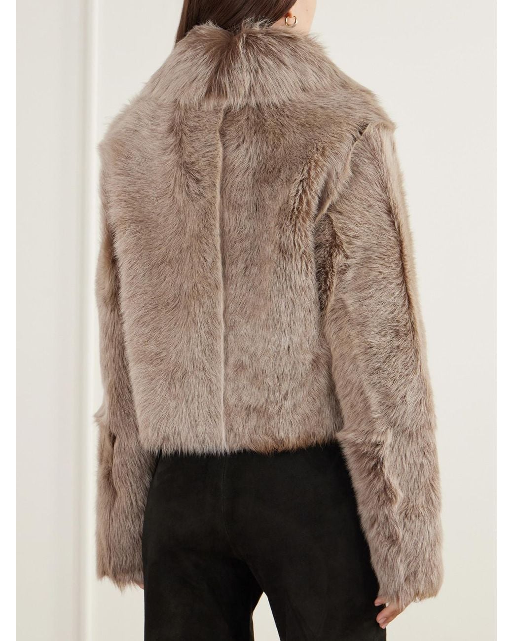 Arma Natural Lucie Shearling Jacket