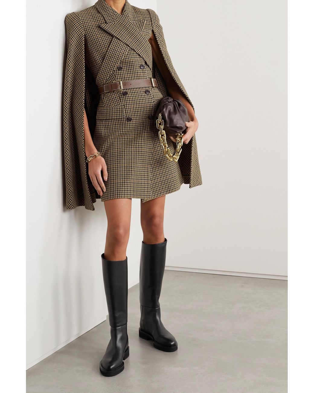 Michael kors 2024 houndstooth dress