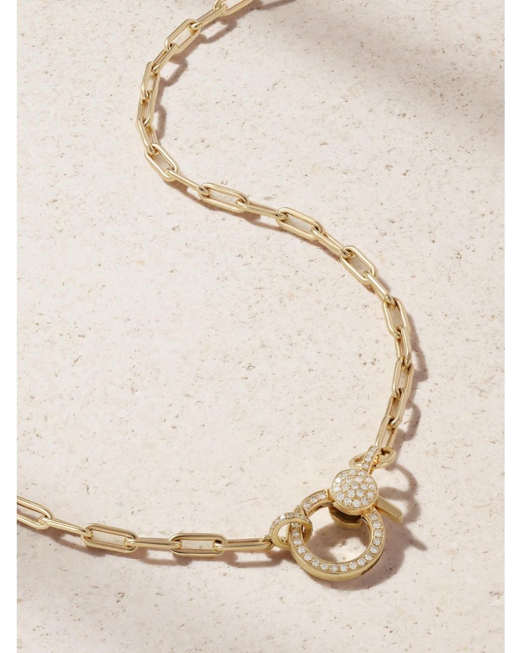 Ileana Makri Natural 14-Karat Diamond Necklace