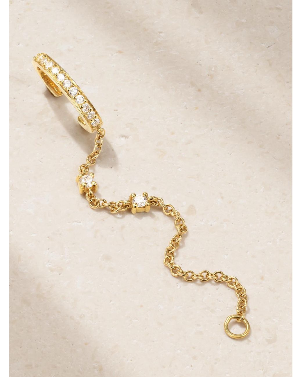 Anita Ko Natural 18-Karat Diamond Ear Cuff