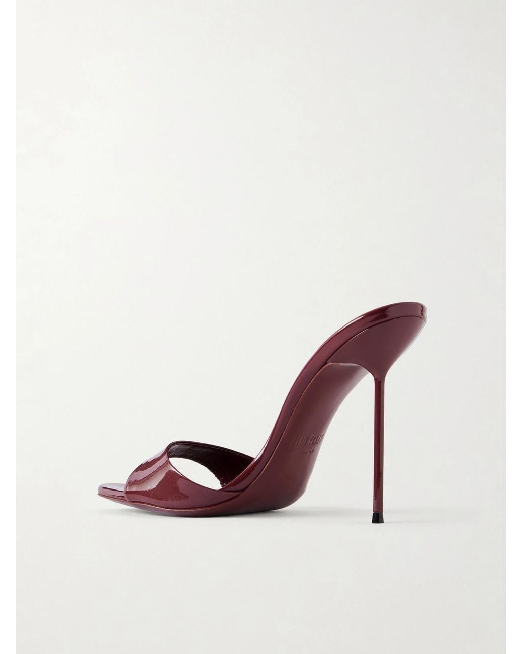 Paris Texas Pink Lidia 105 Patent-Leather Sandals