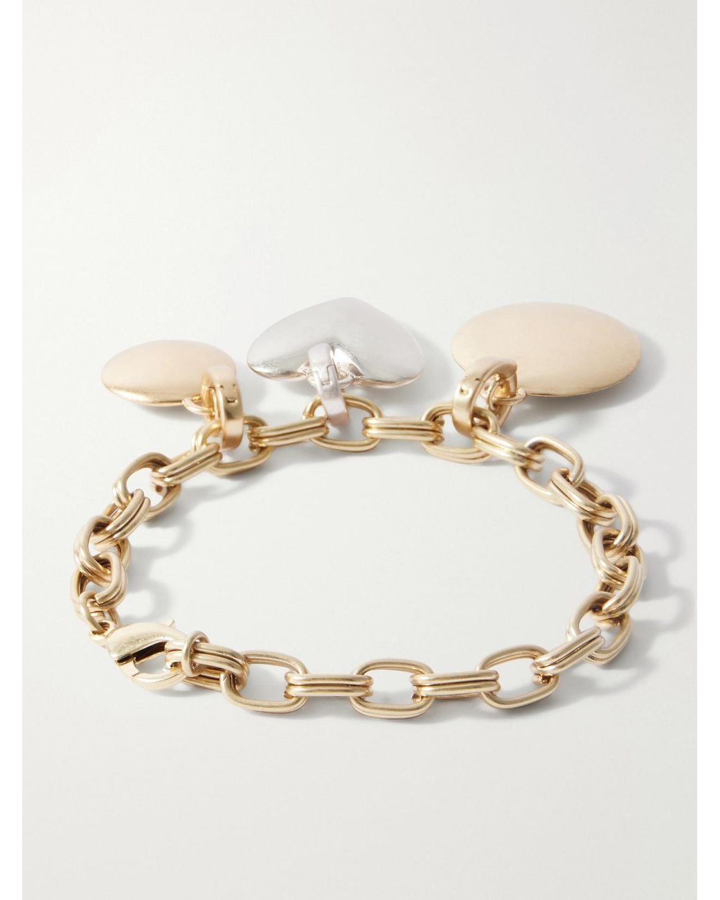 Roxanne Assoulin Natural The Token And-Tone Bracelet