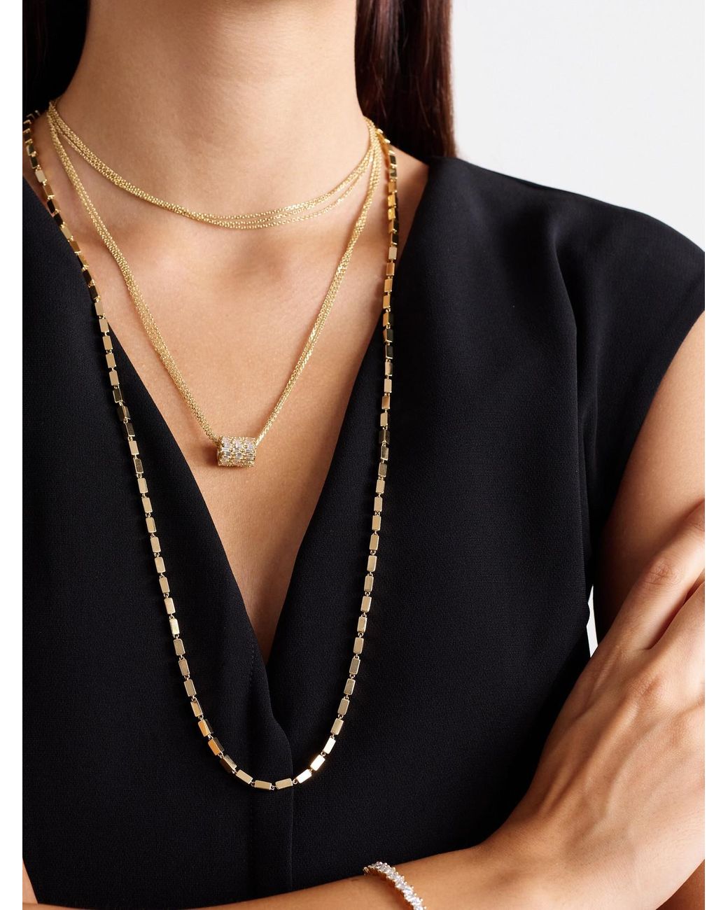 Suzanne Kalan Natural 18-Karat Necklace