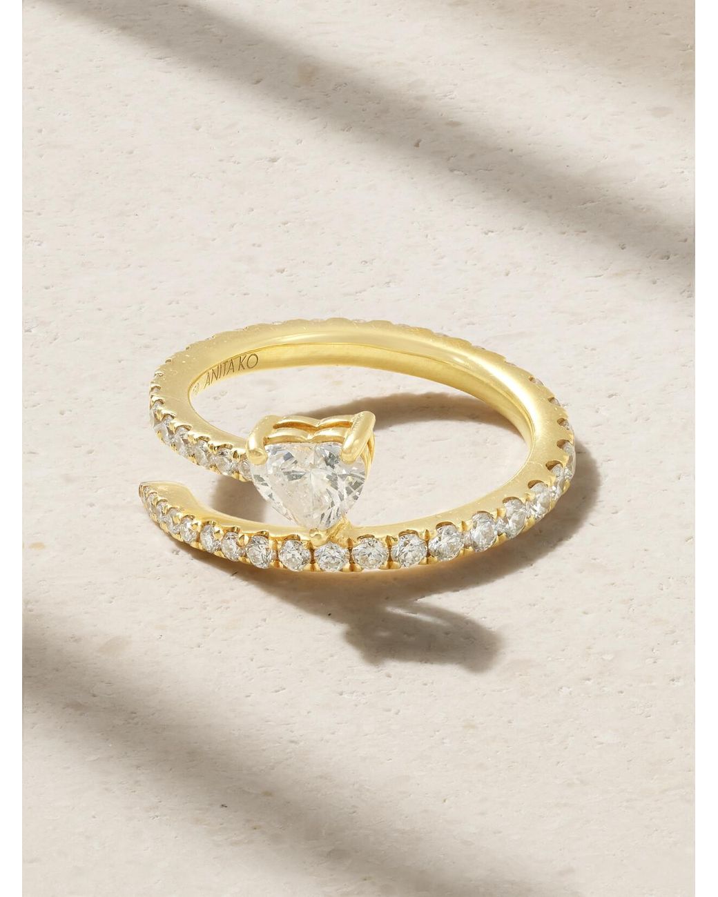 Anita Ko Natural 18-Karat Diamond Ring