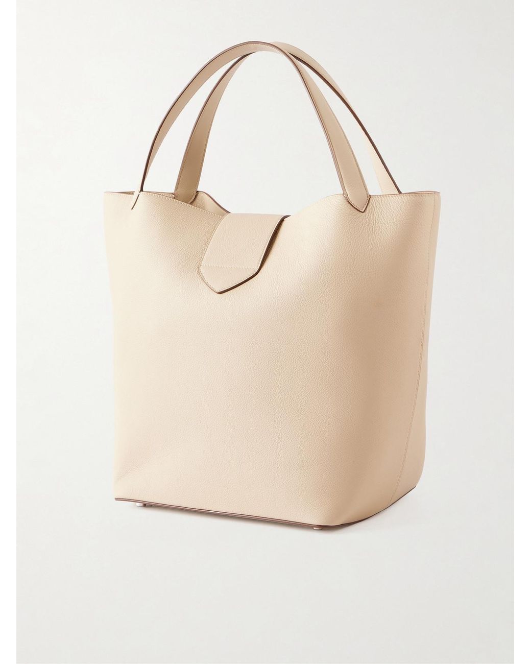 SAVETTE Natural The Anello Leather Tote